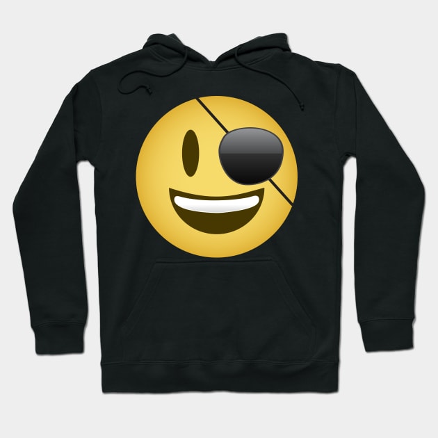 Pirate Smiley Hoodie by Shadowbyte91